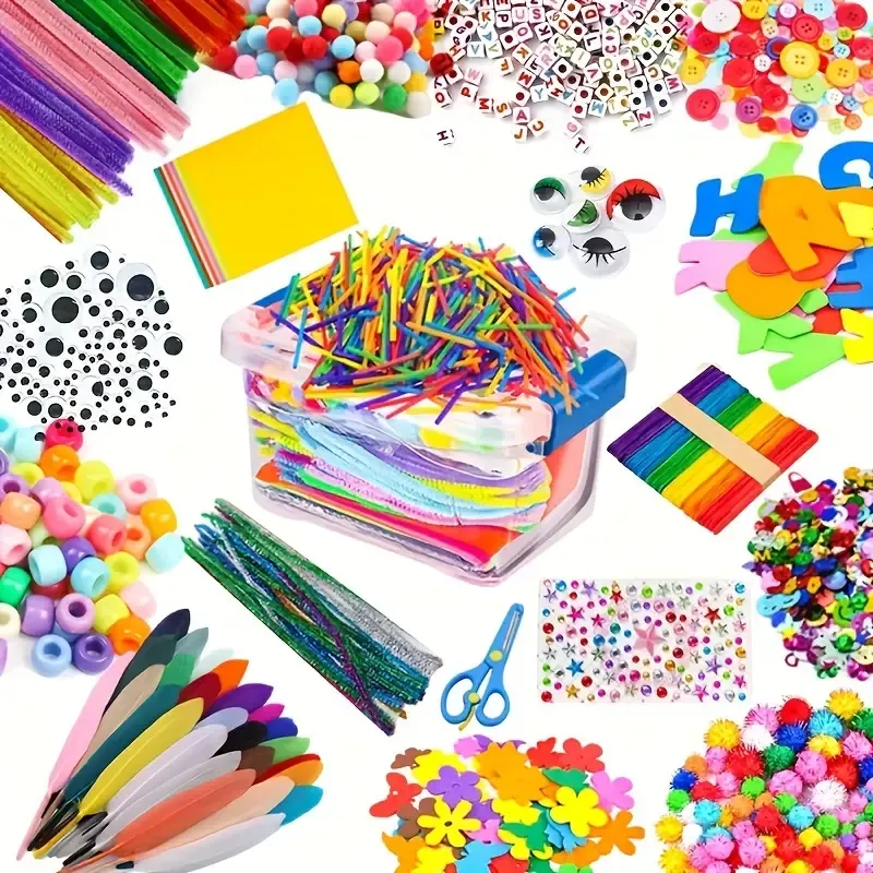 Crafting Supplies School Kindergarten Home Arts And Crafts DIY Toys