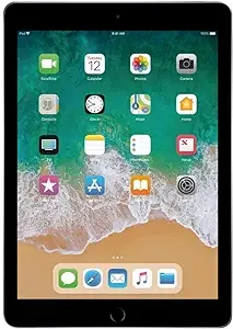 Apple iPad 9.7in 6th Generation WiFi + Cellular (32GB, Space Gray) (Renewed)
